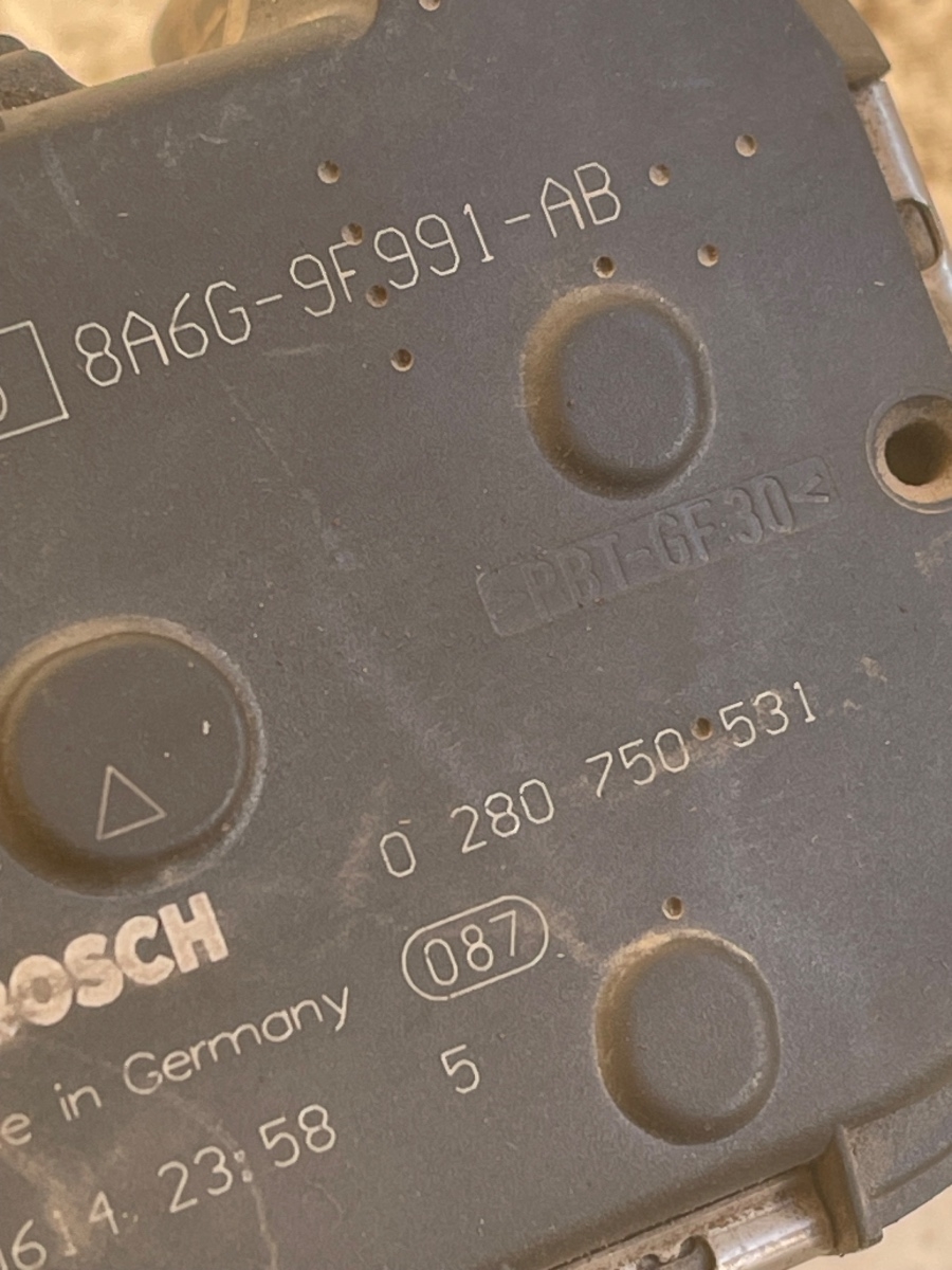 Clapeta de acceleratie FORD FIESTA VI 2008 - > 1.25 SNJA, SNJB, SNJC, SNJD 0280750531 8A6G-9F991-AB – foto 2