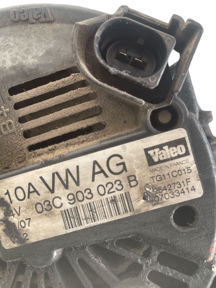 Alternator VOLKSWAGEN GOLF V 1K1 2003 - 2009 1.4 TSI BMY 03C903023B – foto 3