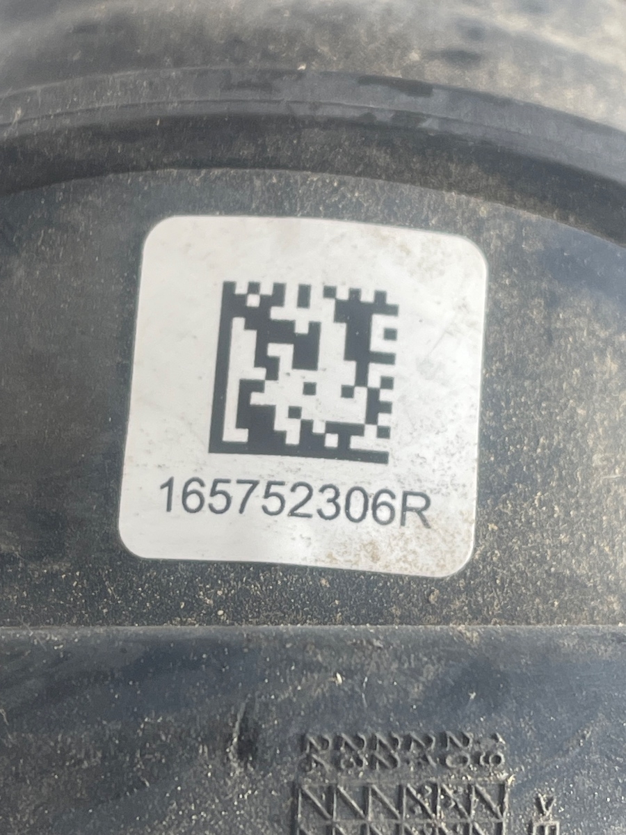 Furtun admisie aer DACIA SANDERO II 2012 - > 0.9 TCe 90 H4B 400 165752306R – foto 3