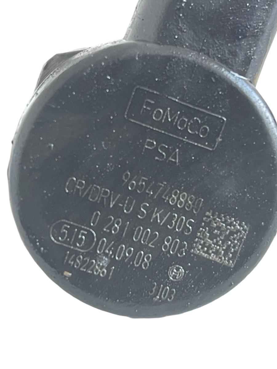 Rampa injectoare FIAT ULYSSE 179_ 2002 - 2011 2.2 D Multijet 4HS, 4HT (DW12BTED4) 0281002803 9654748880 – foto 3