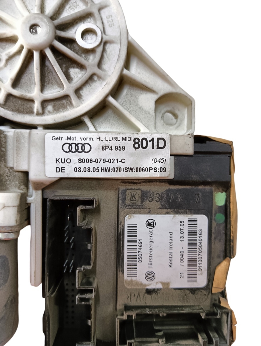 Motoras geam pivotant stanga spate AUDI A3 II 8P1 2003 - 2013 8p4959801p – foto 2