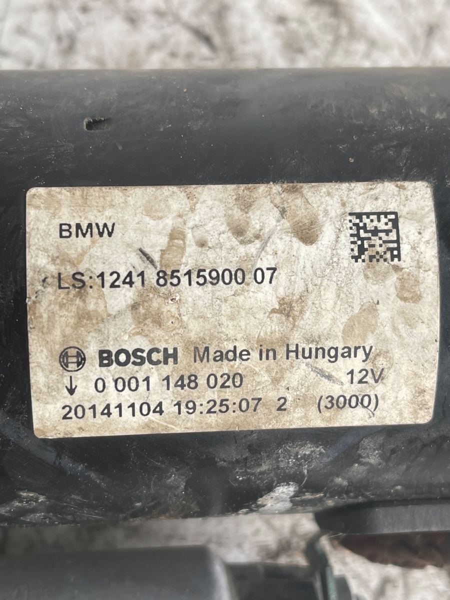 Electromotor BMW X5 III F15, F85 2012 - 2018  3.0D E6 851590007 – foto 2