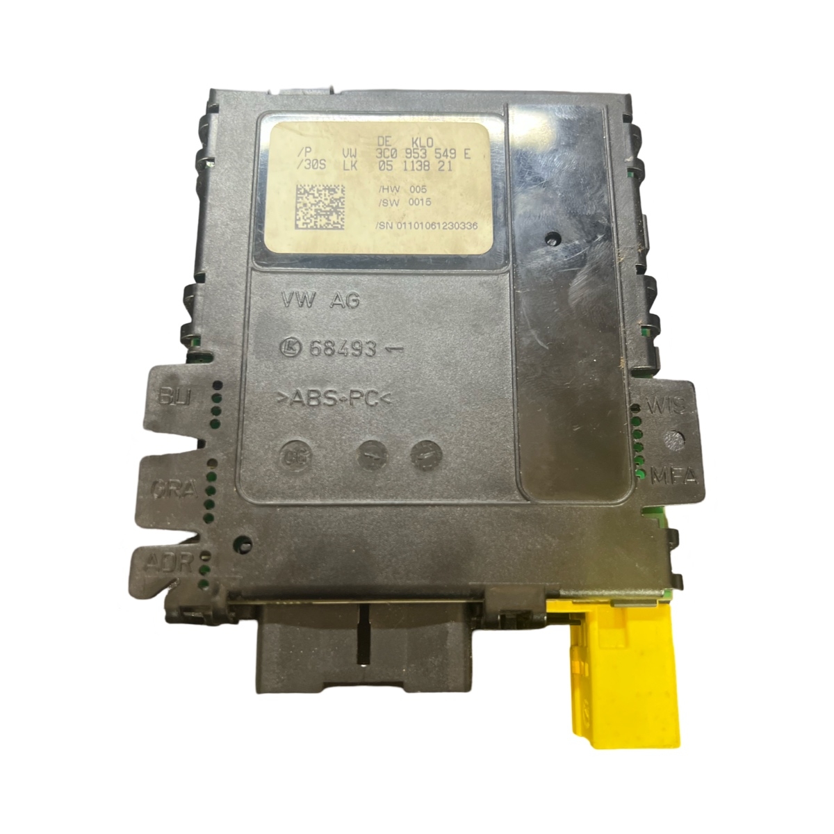 Modul de confort VOLKSWAGEN PASSAT 3C2 2005 - 2010 3C0953549E