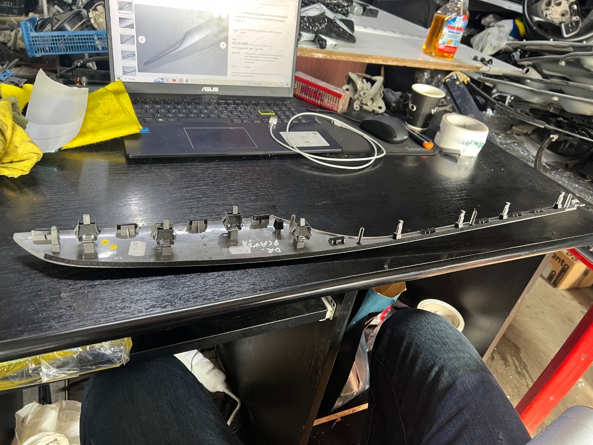 Maner exterior portiera spate dreapta spate AUDI A6/S6 IV Saloon 4G2, C7, 4GC 2010 - 2018 4H0897206 – foto 3