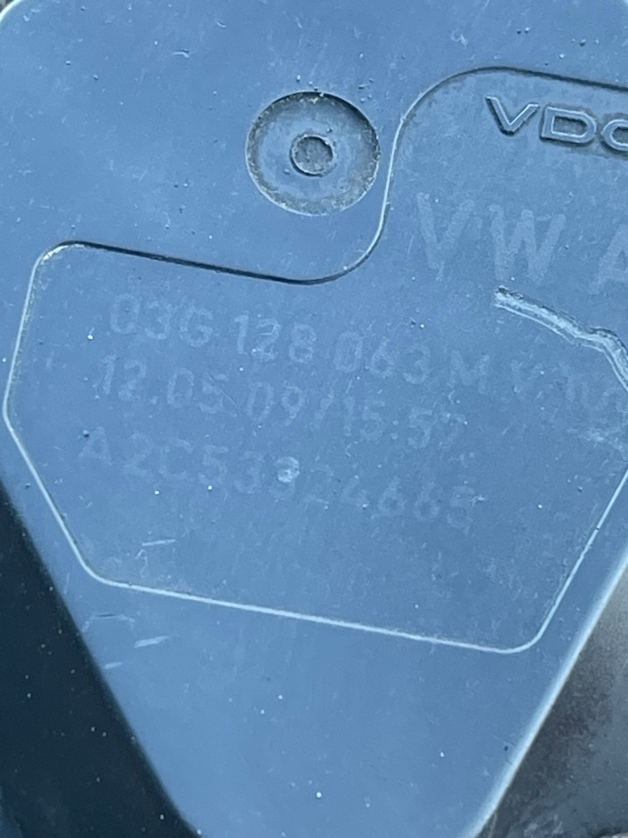 Clapeta de acceleratie VOLKSWAGEN PASSAT 3C2 2005 - 2010 2.0/1.9 TDI  03G128063M – foto 3