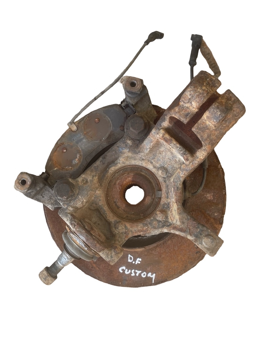 Fuzeta + disc + suport etrier dreapta fata FORD TRANSIT CUSTOM Box 2012 - > 2.2 TDCi CYF4, CYFF