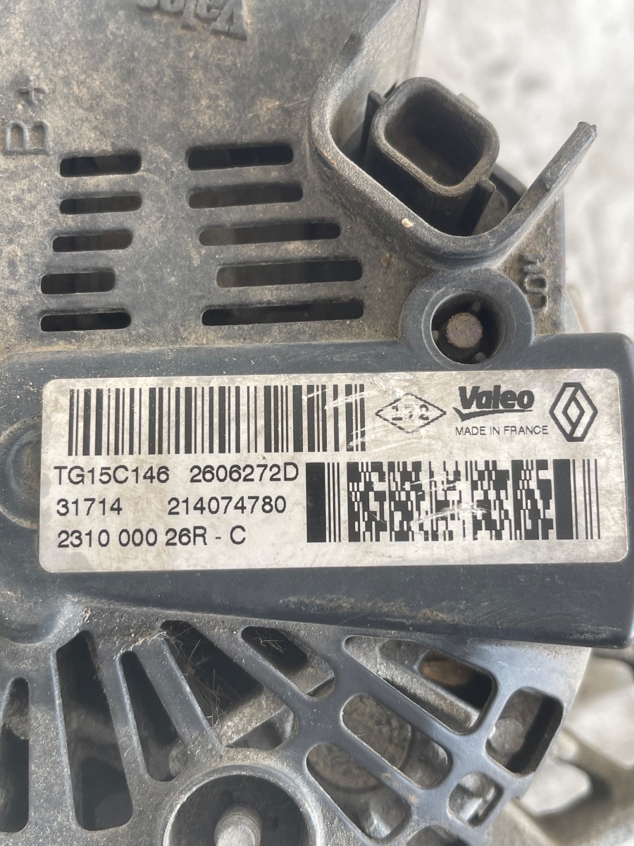 Alternator MERCEDES-BENZ CITAN Box 415 2012 - > 1.5DCI 231000026R – foto 3