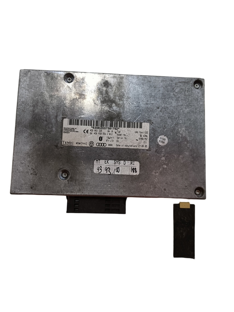 Modul bluetooth  AUDI A6 III Avant 4F5, C6 2005 - 2011 4e0862335