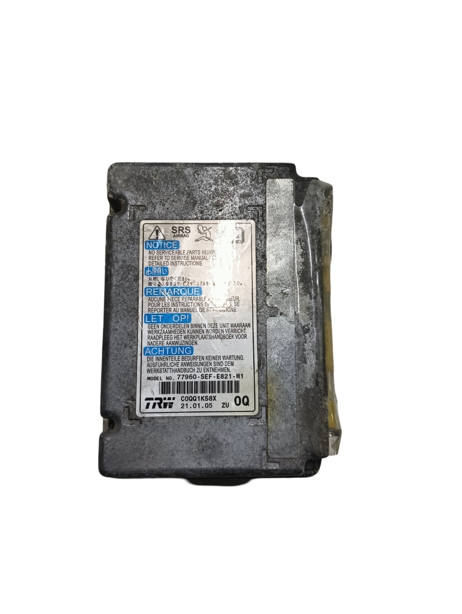 Calculator airbag  HONDA ACCORD VII CL, CN 2003 - 2012 77960sefe821m1