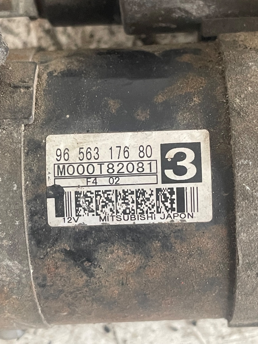 Electromotor PEUGEOT 307 3A/C 2000 - > 2.0B 9656317680 – foto 2