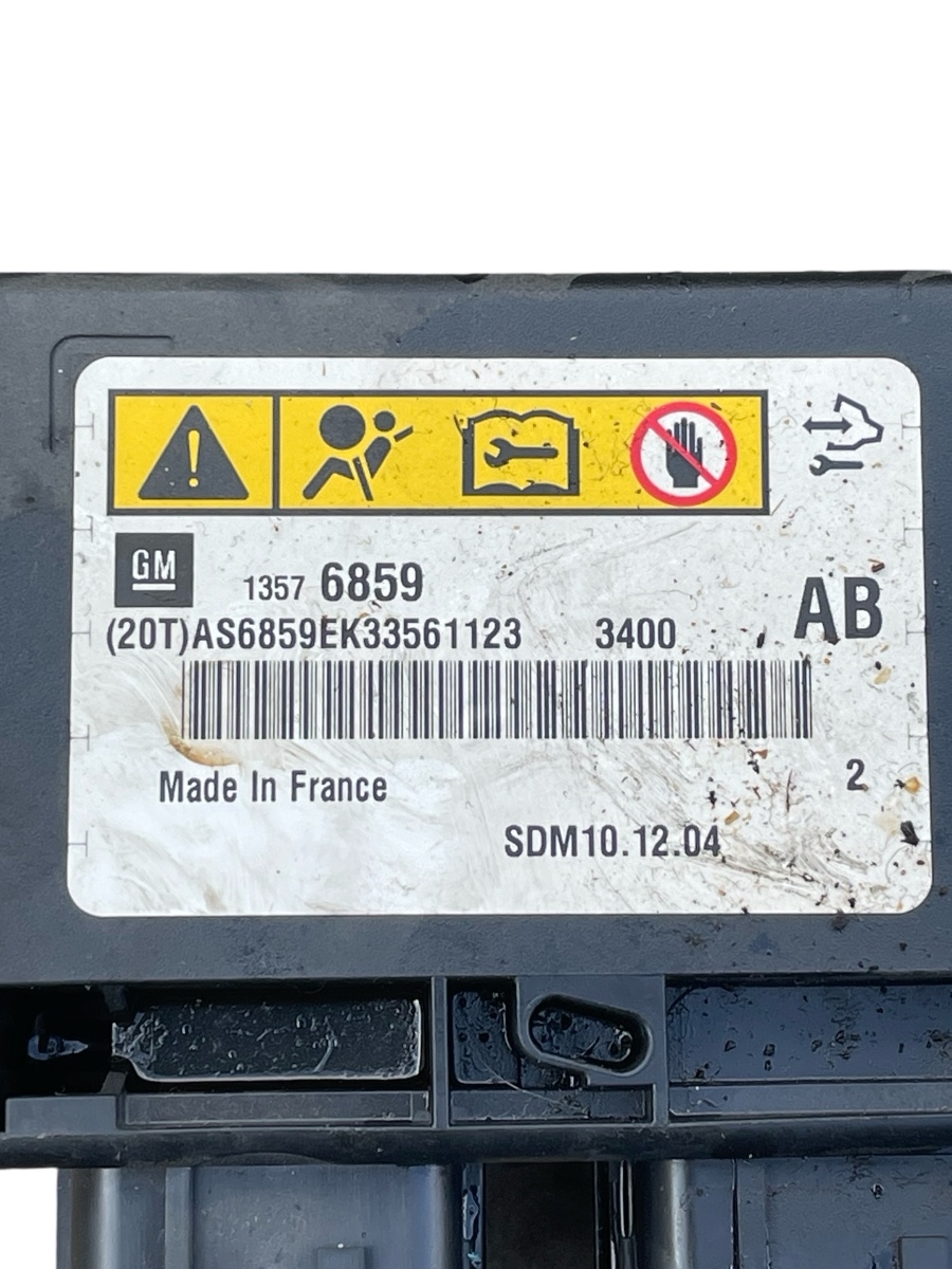 Kit airbag OPEL MERIVA B S10 2010 - 2017 13301242 – foto 6