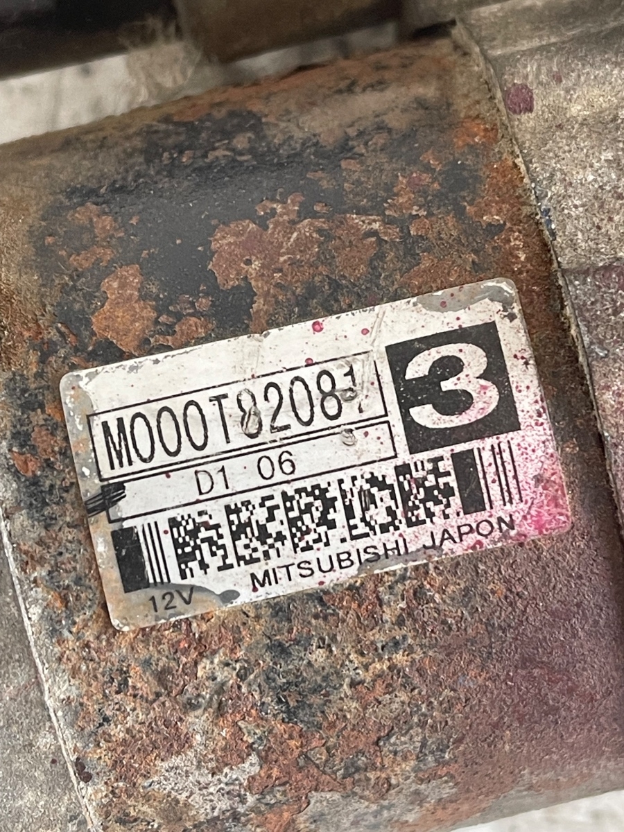 Electromotor PEUGEOT 407 6D_ 2004 - >, PEUGEOT 307 3A/C 2000 - > 2.0i M000T82081 – foto 3