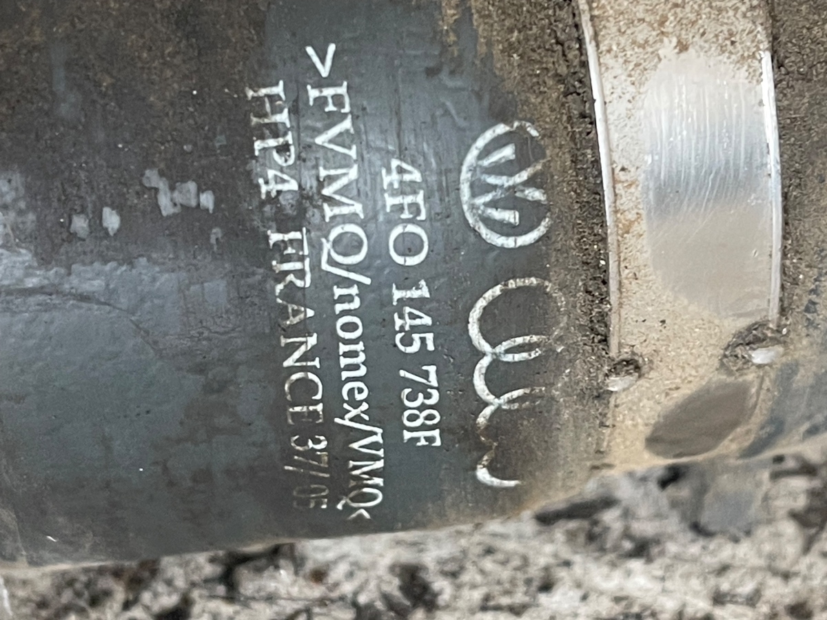 Furtun intercooler AUDI A6/S6 III Saloon 4F2, C6 2004 - 2011 2.7 TDI quattro BPP 4F0145738F – foto 2