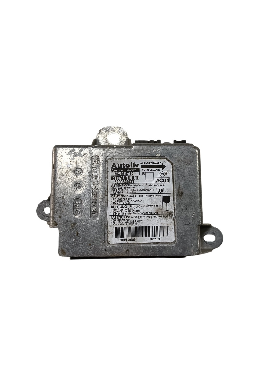 Calculator airbag  RENAULT SCENIC II JM0/1_ 2003 - > 8200340431