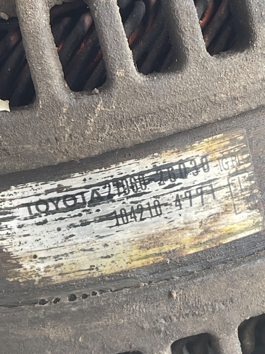 Alternator TOYOTA RAV 4 III _A3_ 2005 - 2013 2.2 D 4WD 2AD-FTV – foto 3