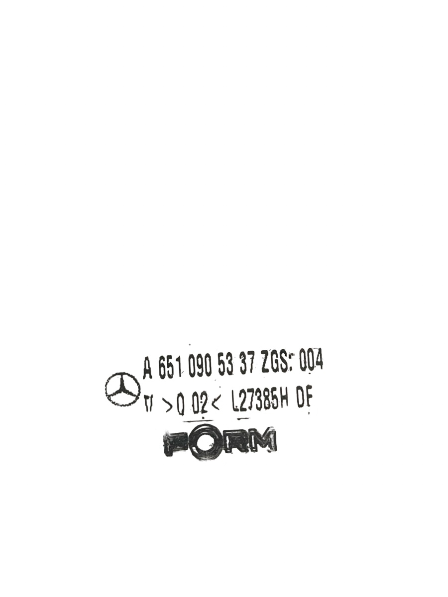 Furtun intercooler MERCEDES-BENZ C-CLASS W205 2013 - > 2.2CDI A6510905337 – foto 2