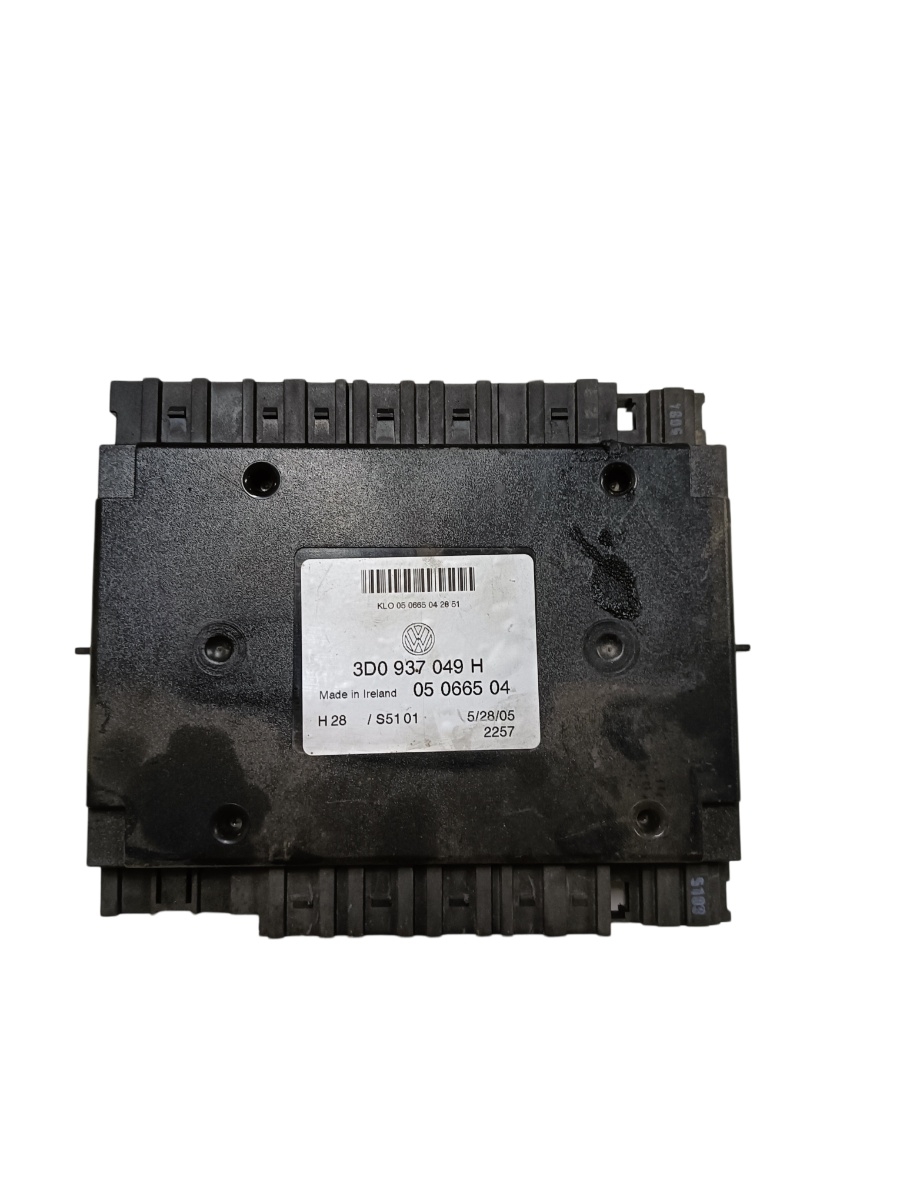 Modul de confort VOLKSWAGEN PHAETON 3D_ 2002 - 2016 3d0937049h