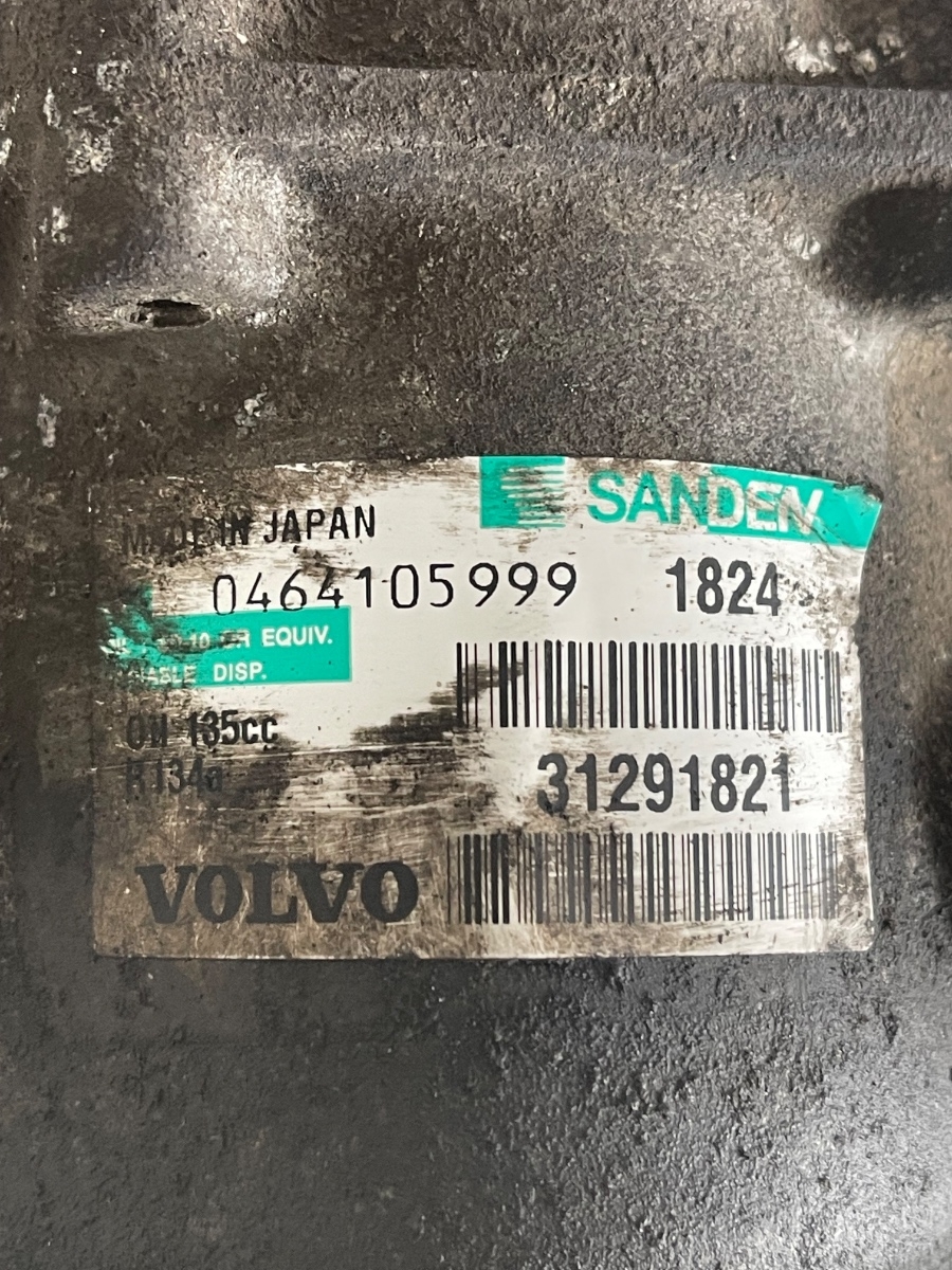Compresor  AC VOLVO S80 II AS, 124 2006 - > 1.6 D DRIVe D 4164 T 31291821 0464105999 – foto 2