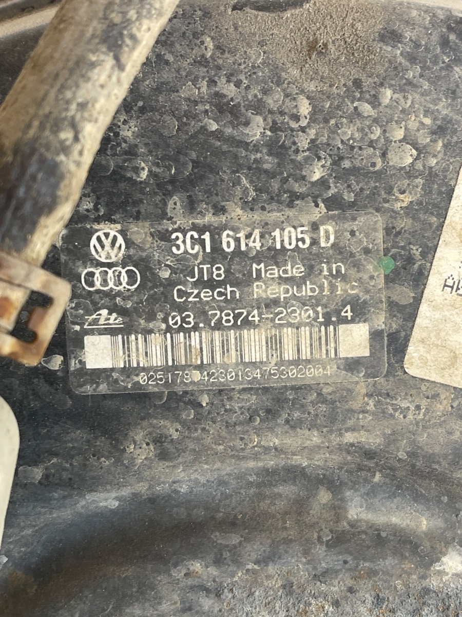 Tulumba frana VOLKSWAGEN PASSAT 3C2 2005 - 2010 2.0 TDI BMP 3C1614105D – foto 3