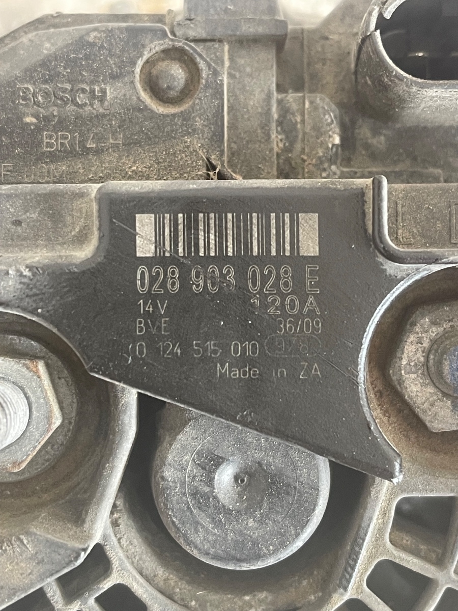 Alternator FORD GALAXY WGR 1995 - 2006 1.9 TDI AUY 028903028E – foto 3