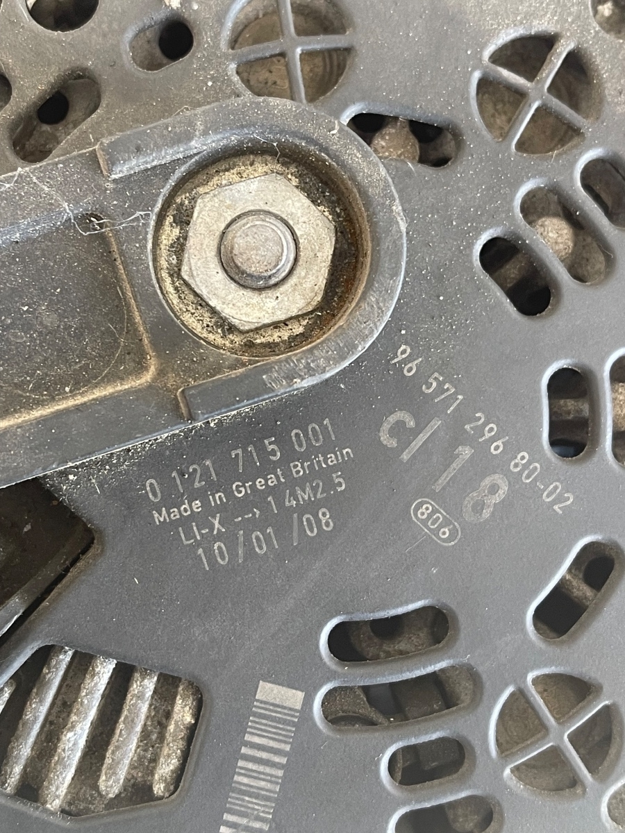 Alternator PEUGEOT 407 Coupe 6C_ 2005 - > 2.7 HDi UHZ (DT17) 0121715001 – foto 4