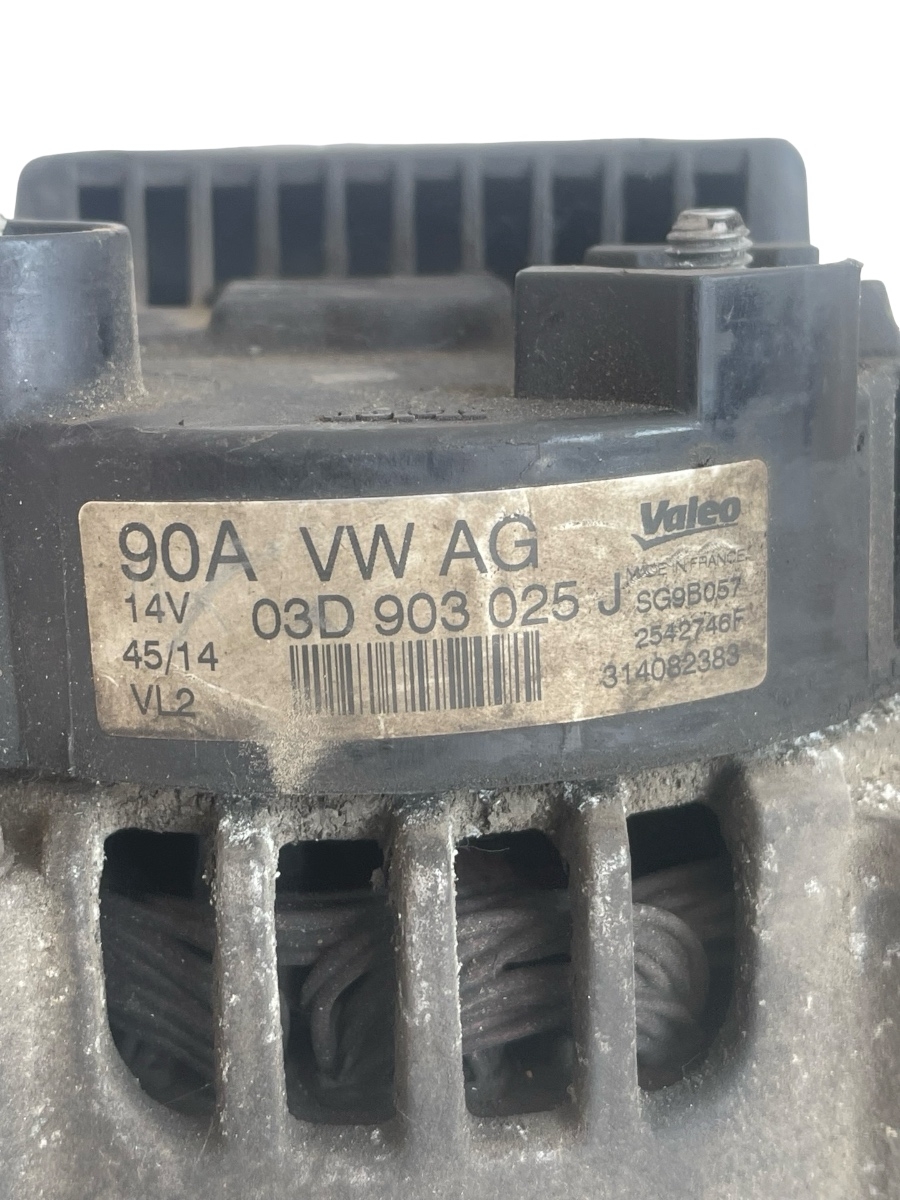 Alternator SKODA RAPID II NH3 2012 - > 1.2i CGPB 03D903025J – foto 3