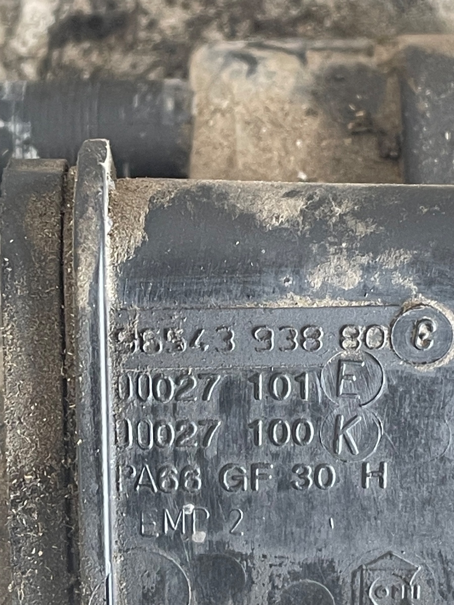 Carcasa termostat FORD FIESTA V JH_, JD_ 2001 - 2010 1.4TDCI 9654393880 – foto 3