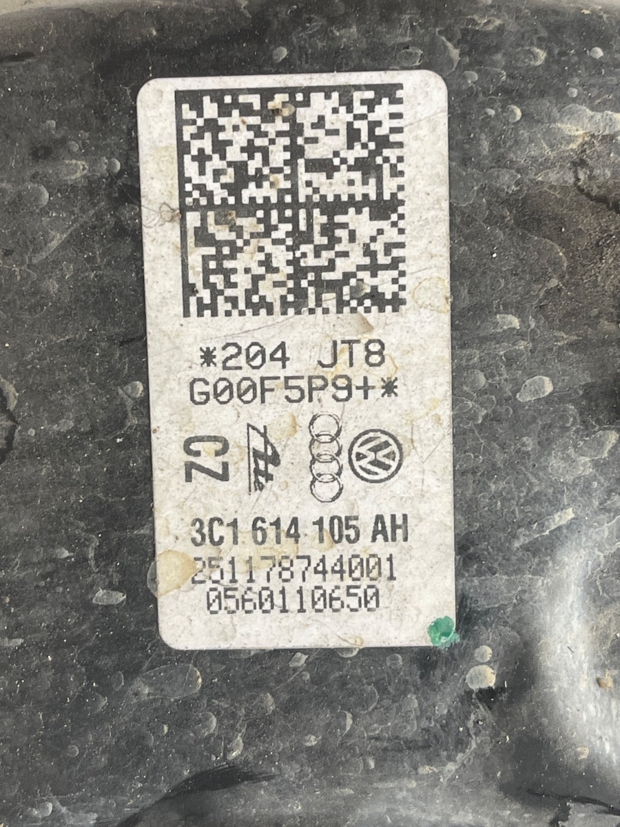 Tulumba frana VOLKSWAGEN PASSAT 3C2 2005 - 2010 1.4 TSI EcoFuel CDGA 3C1614105AH – foto 3