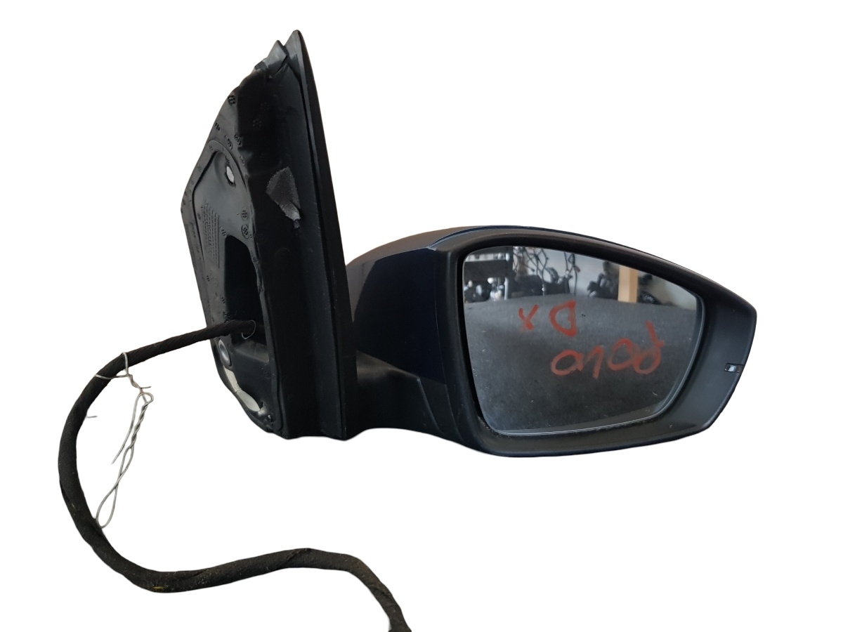 Specchietto retrovisore elettrico portiera anteriore anteriore dx VOLKSWAGEN POLO Van 6R 2009 - >