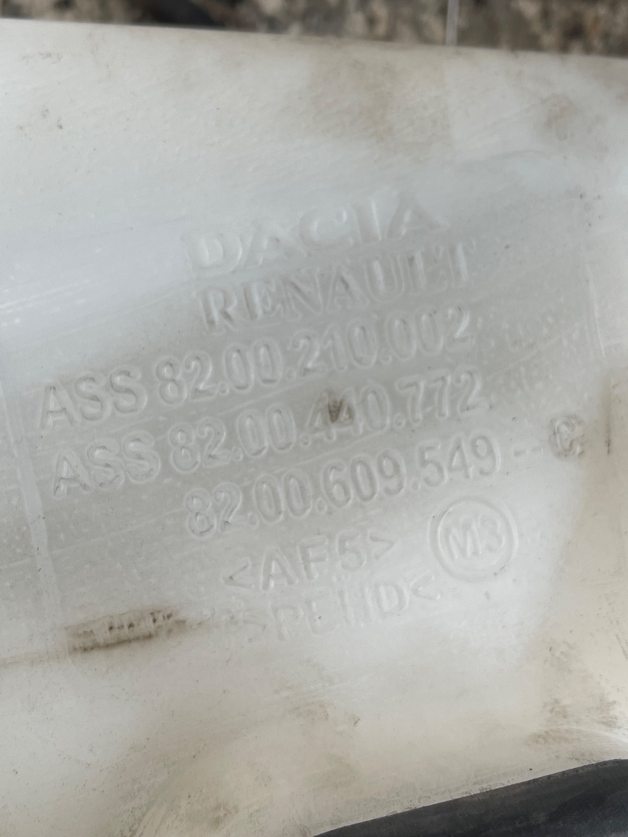 Vas lichid de spalare parbriz + pompita  DACIA LOGAN MCV KS_ 2007 - > 1.6 K7M 710 8200210002 – foto 3