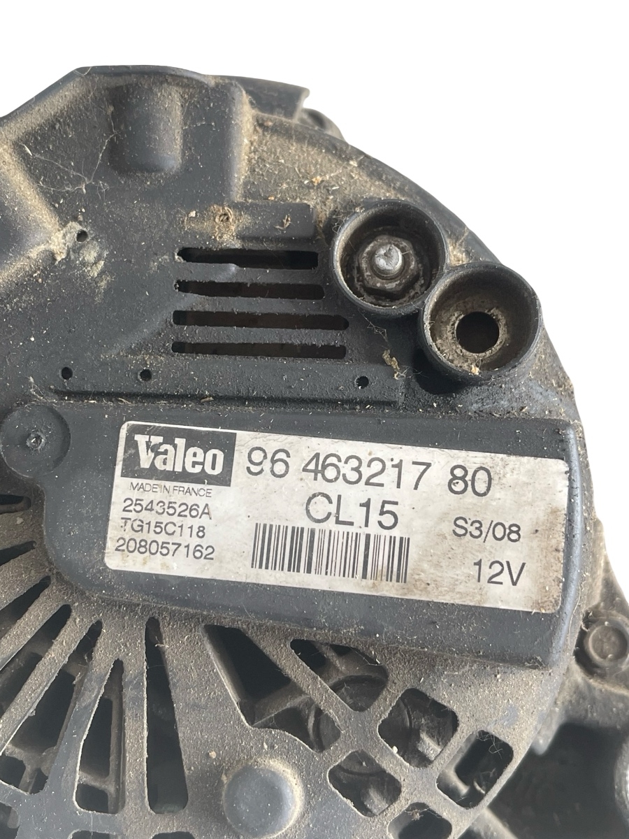 Alternator FORD FIESTA V JH_, JD_ 2001 - 2010 1.4 TDCi F6JA, F6JB 9646321780 – foto 2