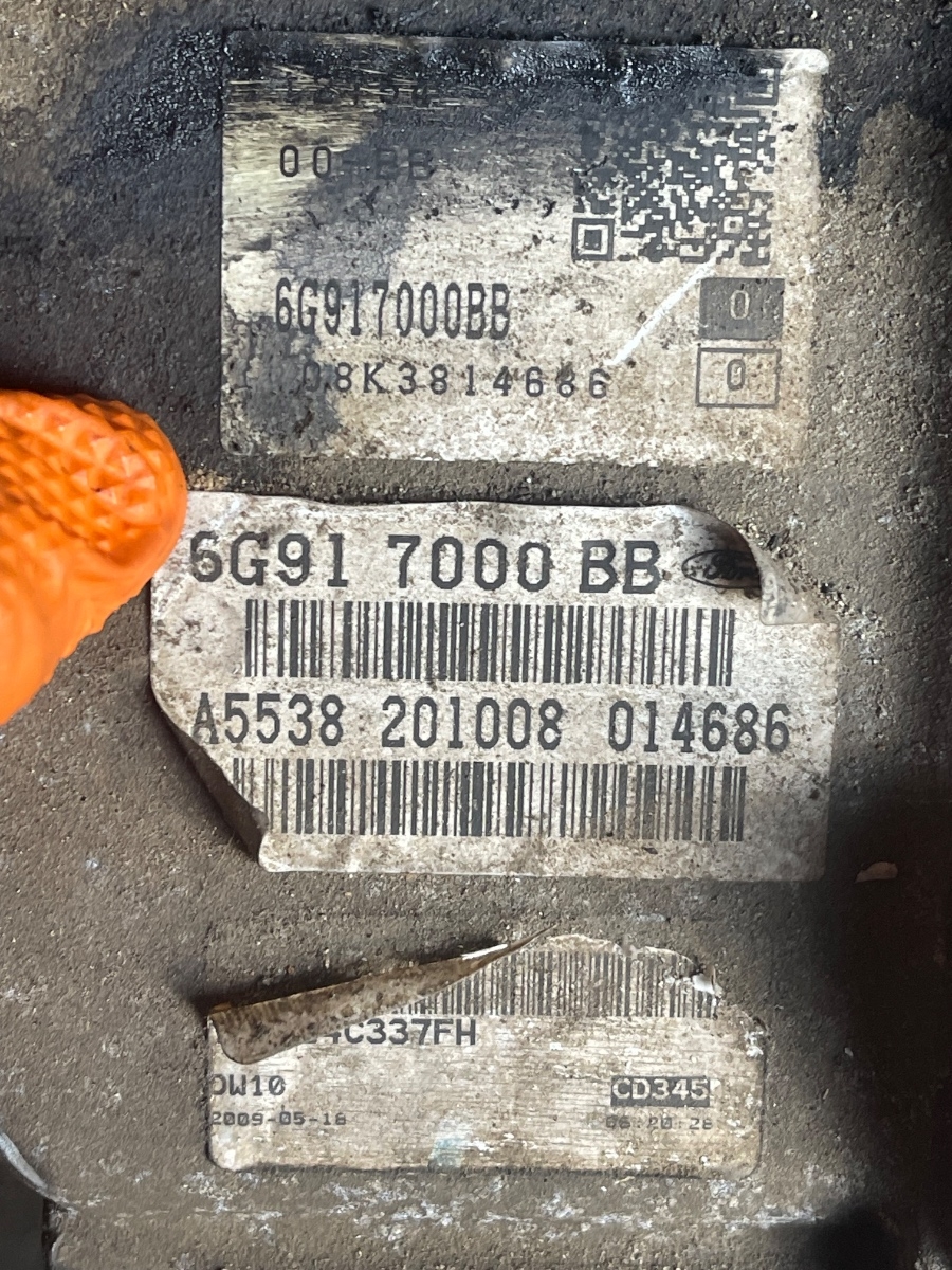 Cutie de viteze automata FORD MONDEO 2.0 tdci 2009 cod QXBA 103 KW IV Saloon BA7 2007 - 2015 2.0TDCI  6G917000BB – foto 5