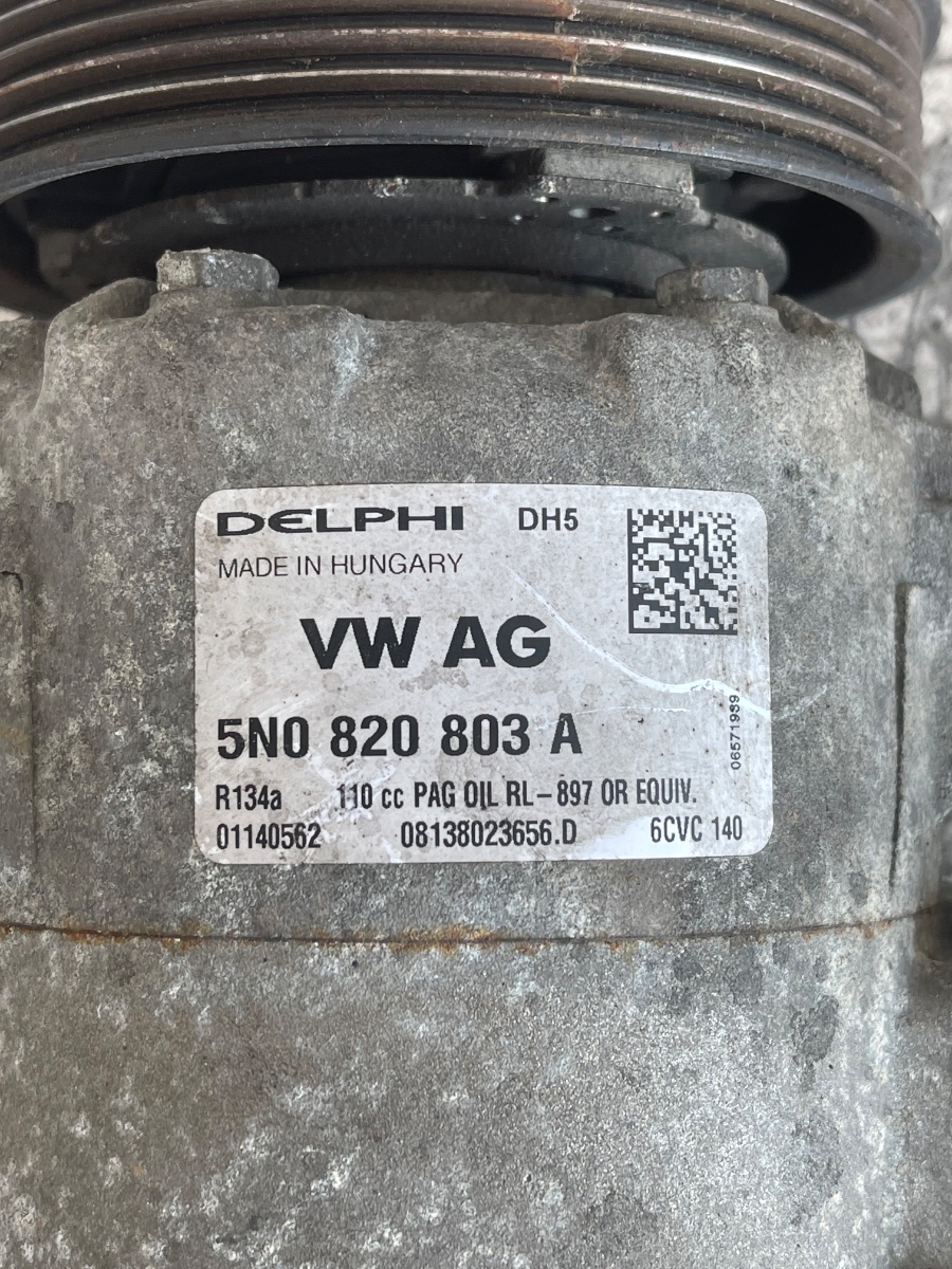 Compresor  AC SKODA OCTAVIA 1Z3 2004 - 2013 1.9 TDI BXE 5N0820803A – foto 4
