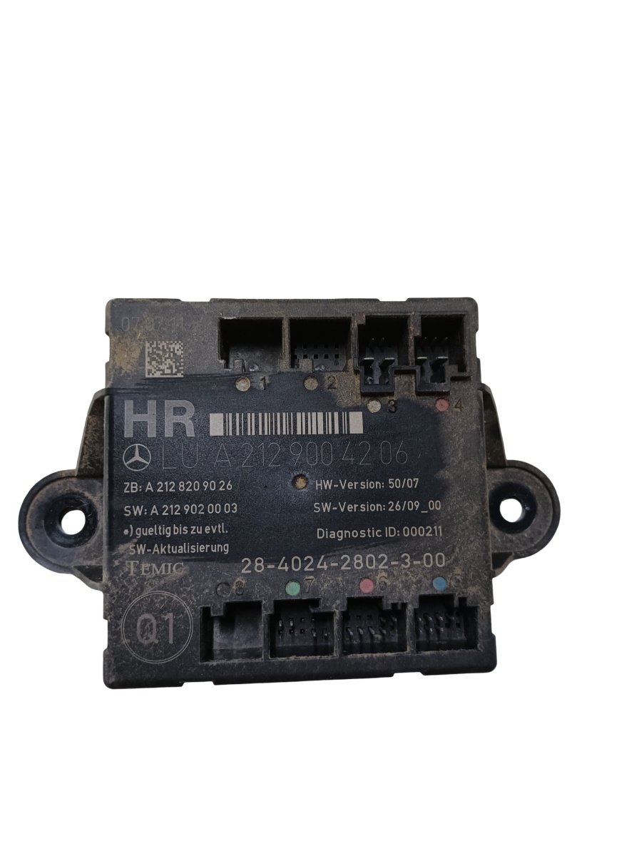 Modul de confort MERCEDES-BENZ C-CLASS W204 2007 - 2014 A2129004206