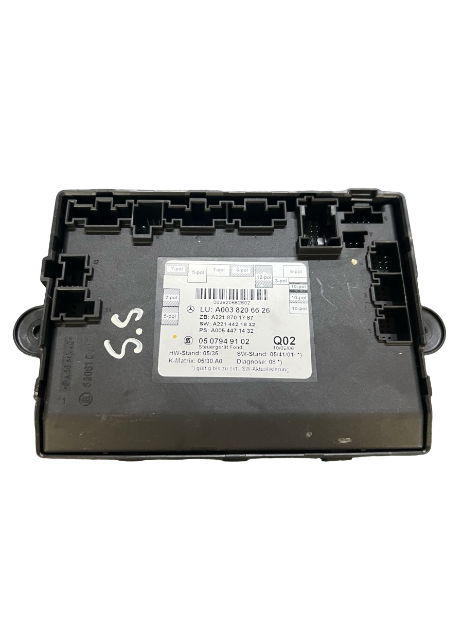 Modul usa stanga spate MERCEDES-BENZ S-CLASS II W221, C215 2005 - 2013 A0038206626