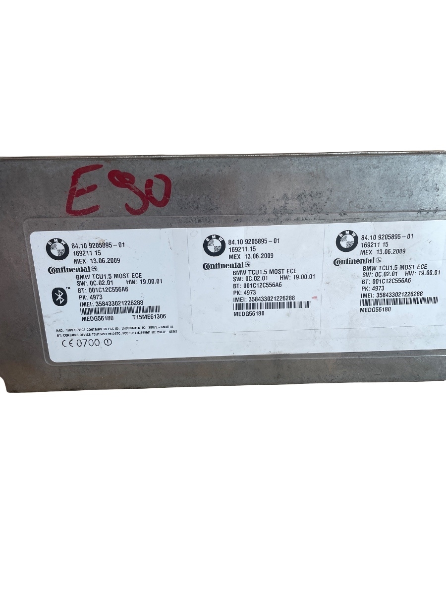 Centralina/modulo bluetooth BMW 3 V E90 2004 - 2012 9205895-01