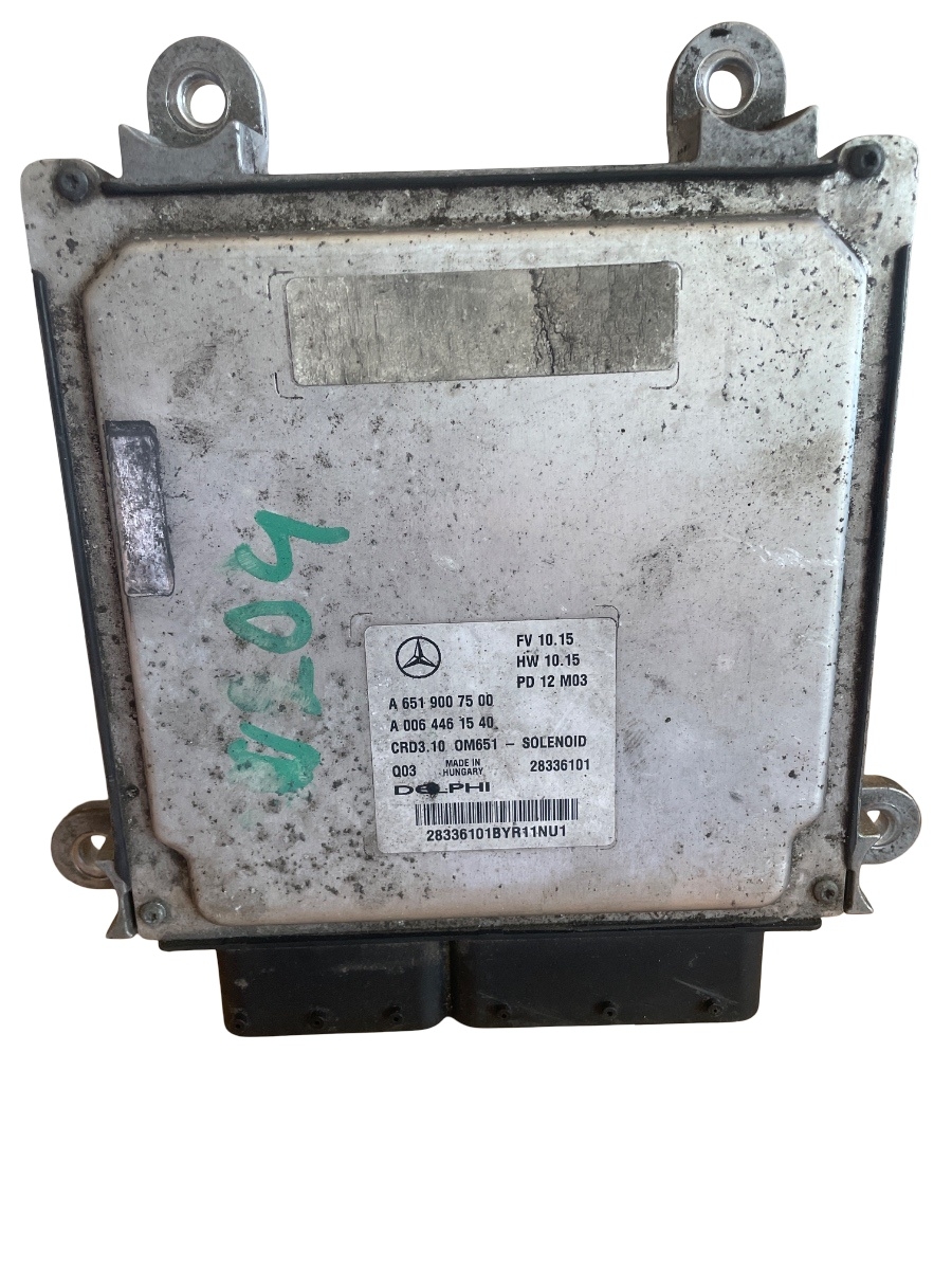 Centralina/modulo motore ECU MERCEDES-BENZ C-CLASS W204 2007 - 2014 A6519007500