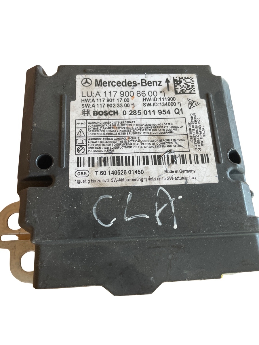 Centralina/modulo airbag MERCEDES-BENZ CLA Sedan C117 2013 - > A1179008600