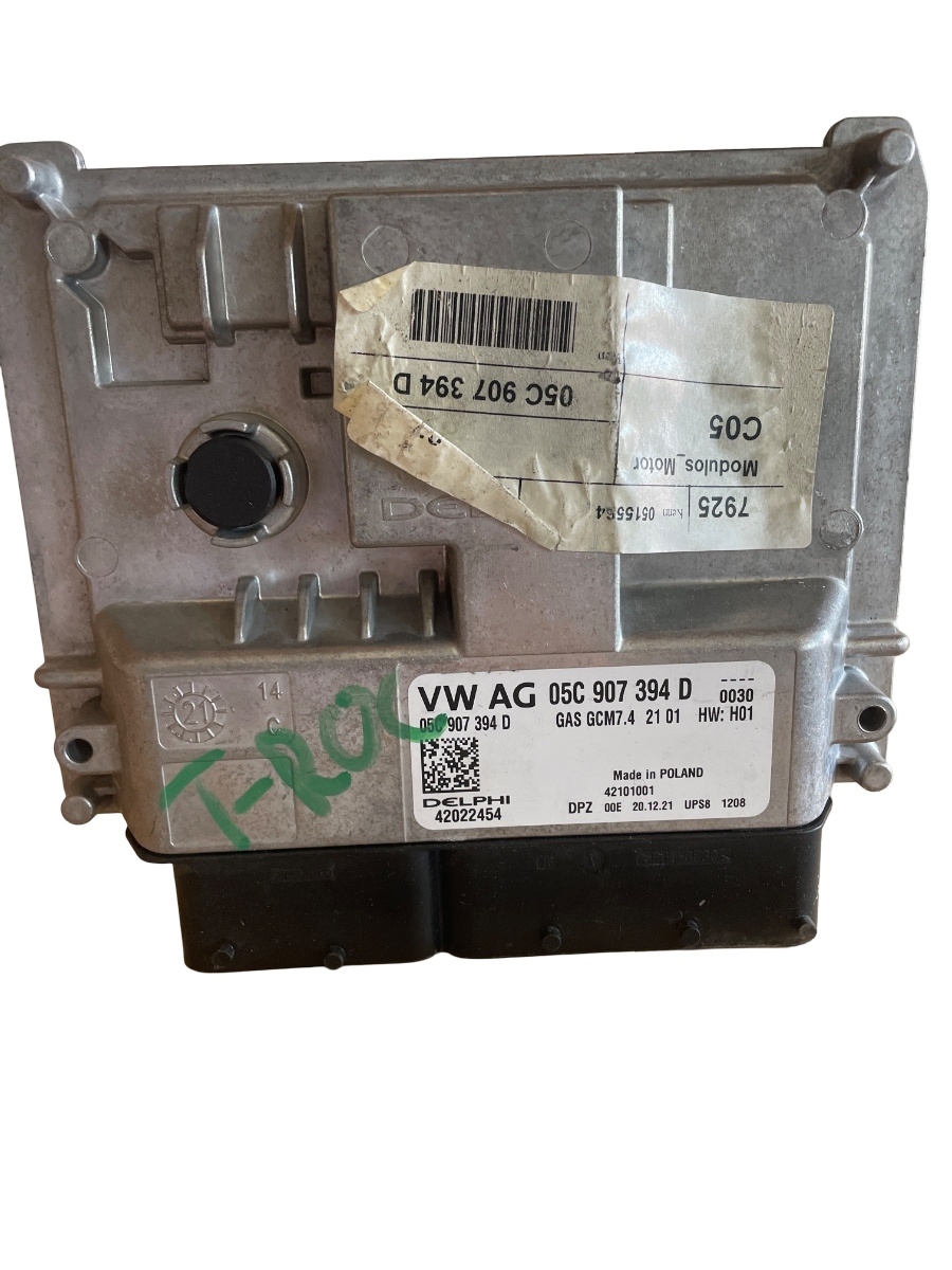 Centralina/modulo motore ECU VOLKSWAGEN T-ROC A11 2017 - >, VOLKSWAGEN T-ROC A1 [ 2022 - > ] 05C907394D