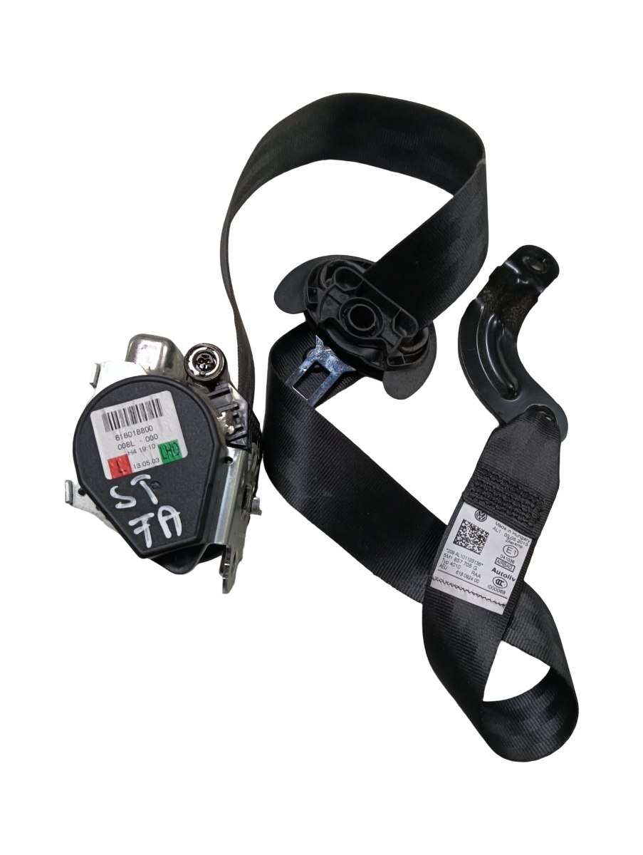 Centura de siguranta fata stanga fata VOLKSWAGEN GOLF PLUS 5M1, 521 2004 - 2013 618018800