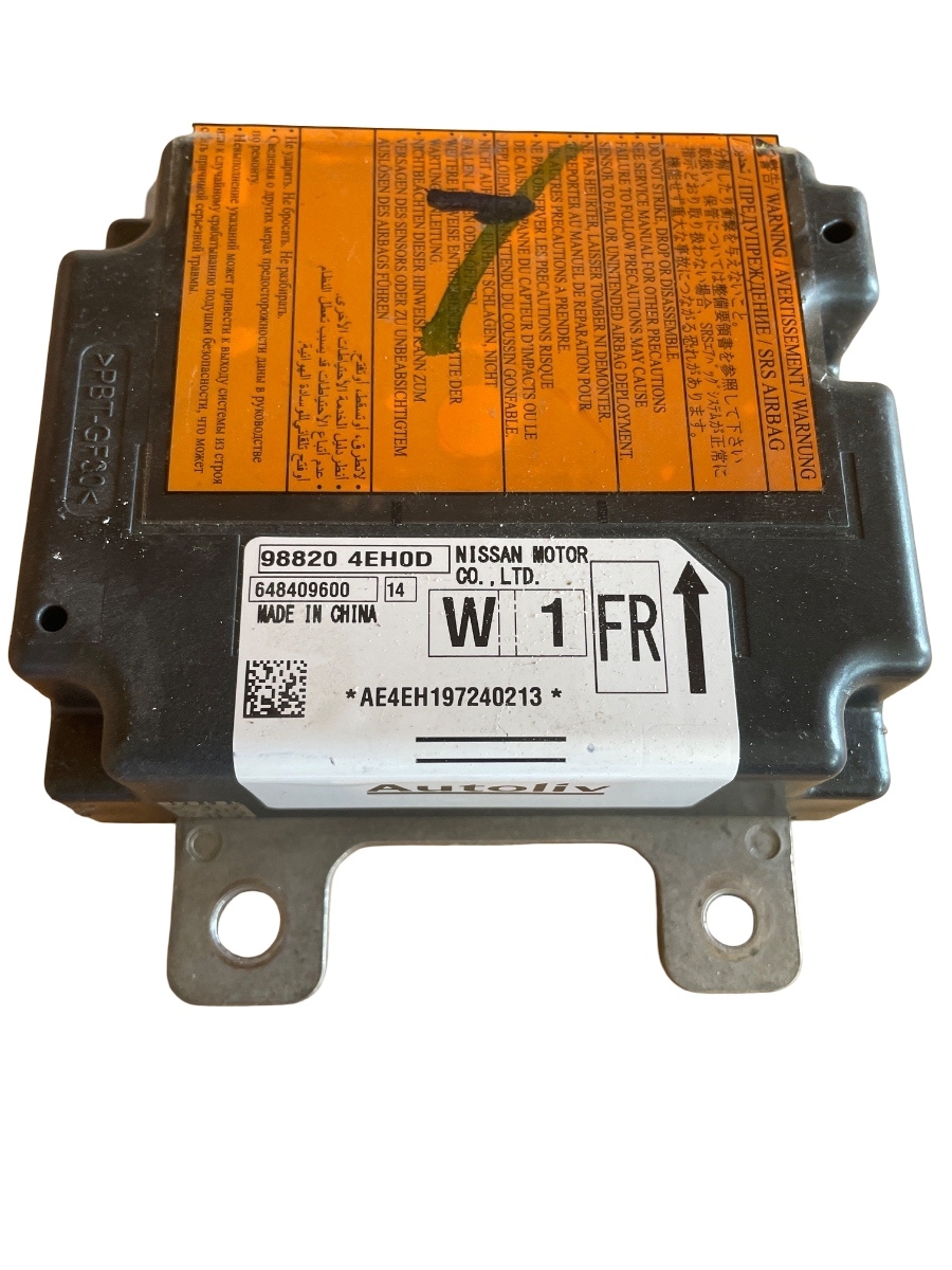 Centralina/modulo airbag  NISSAN NISSAN QASHQAI II J11, J11_ 2013 - > - 988204EH0D - 