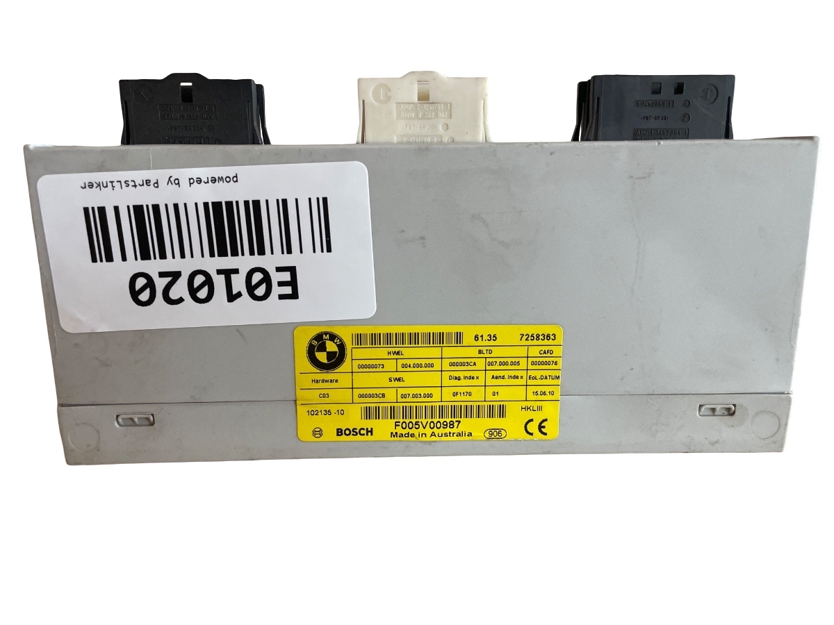 Altre centraline/moduli BMW 7 V F01, F02, F03, F04 2008 - 2015 F005V00987