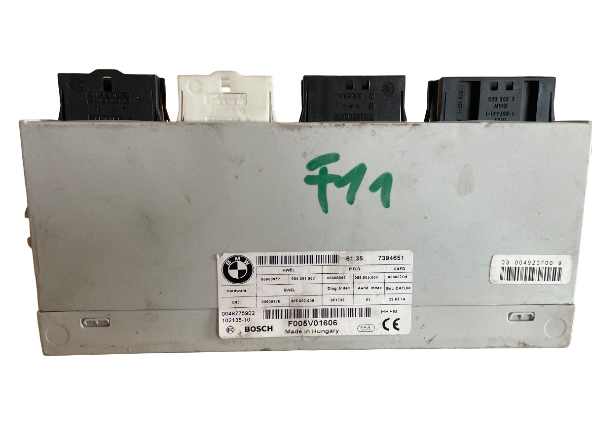 Altre centraline/moduli  BMW BMW 5 VI Touring F11 2009 - > - F005V01606 - 