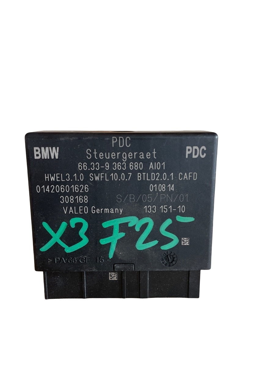 Centralina/modulo sensori di parcheggio PDC BMW X3 II F25 2010 - 2017 9363680