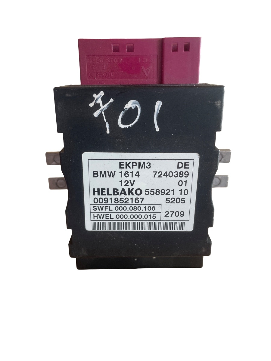Centralina/modulo pompa dell’impianto di iniezione BMW 7 V F01, F02, F03, F04 2008 - 2015 7240389