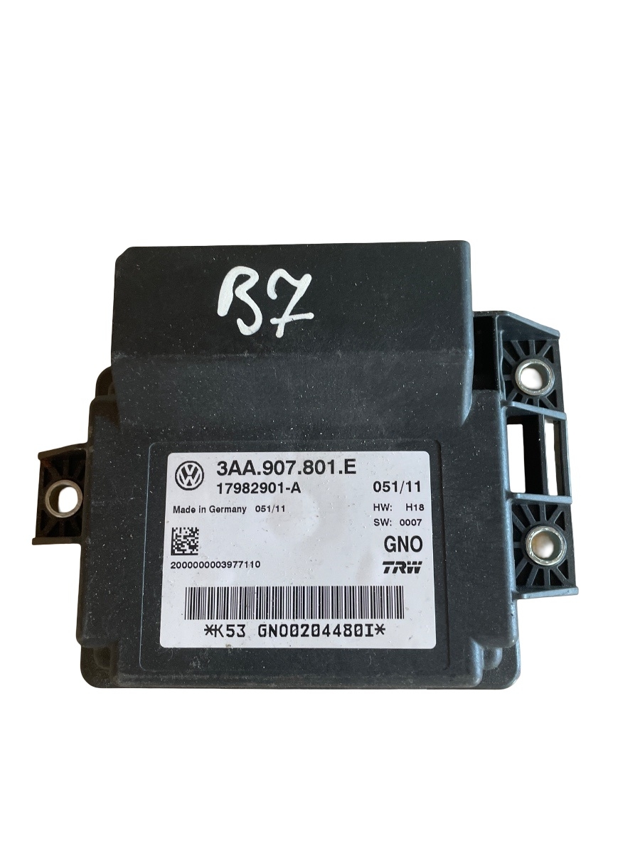 Modulo di controllo del freno a mano VOLKSWAGEN PASSAT B7 [ 2010 - 2014 ] 3AA 907 801 E