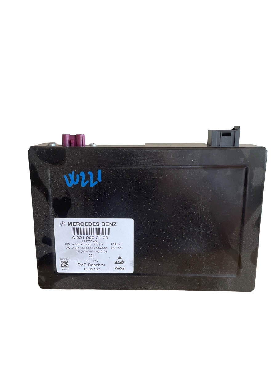 Modulo comfort/convenienza MERCEDES-BENZ S-CLASS II W221, C215 2005 - 2013 a221 900 01 00