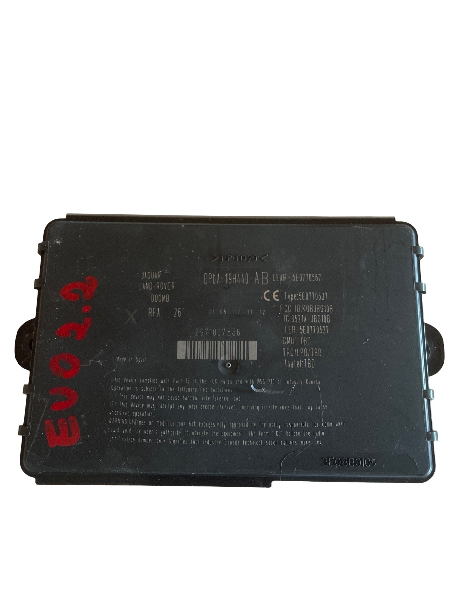 Centralina/modulo keyless go LAND ROVER RANGE ROVER EVOQUE L551 2018 - > 19h440ab