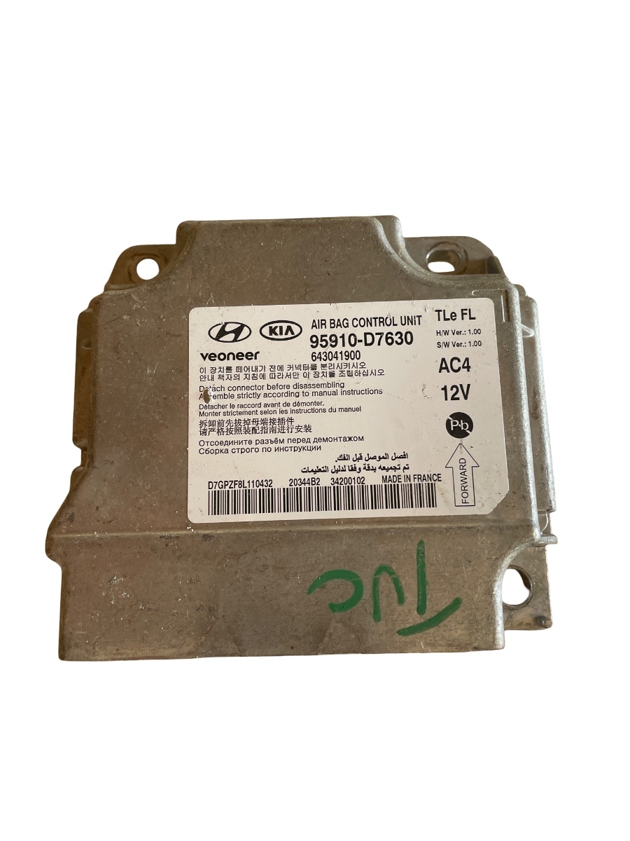 Centralina/modulo airbag  HYUNDAI HYUNDAI TUCSON III TLE  2015 - > - 95910D7630 - 