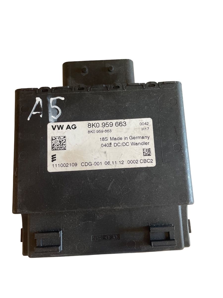 Modulo del convertitore di tensione/trasformatore AUDI A5/S5 Sportback 8TA 2009 - 2017 8K0959663